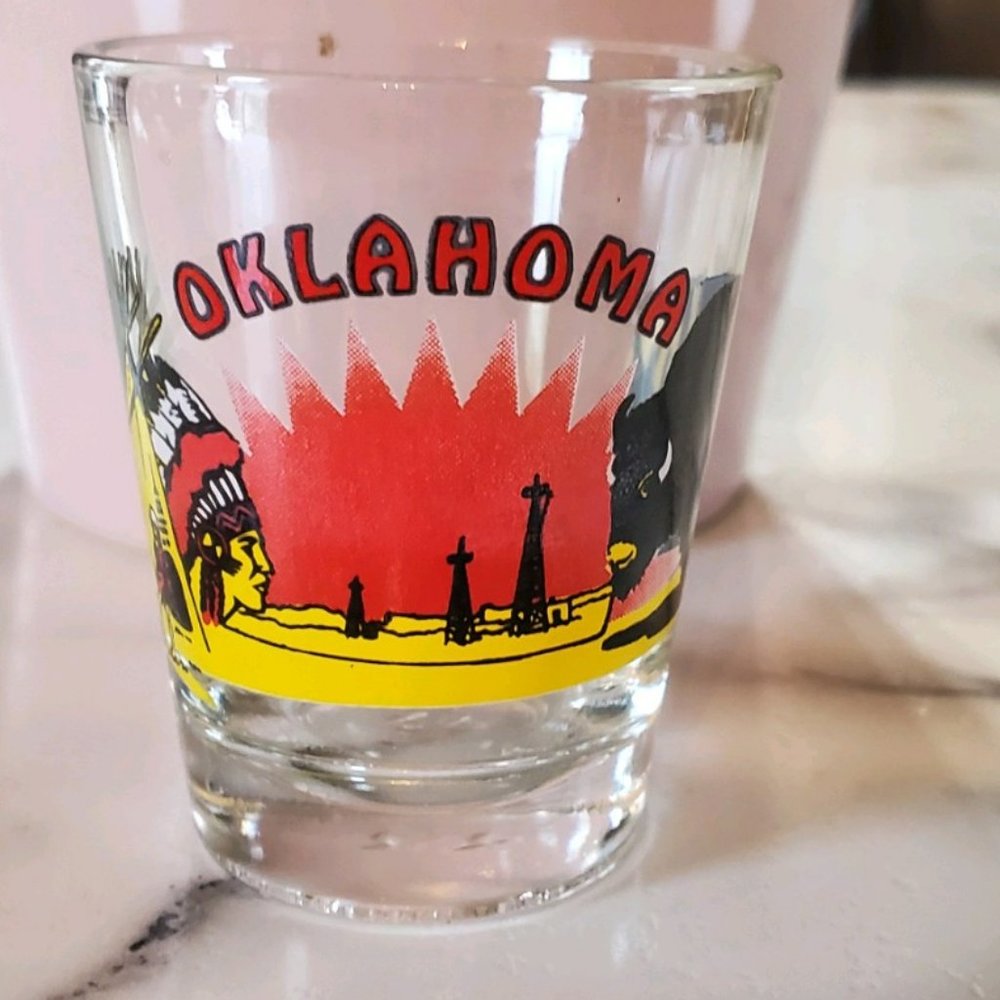 OKLAHOMA Shot Glass